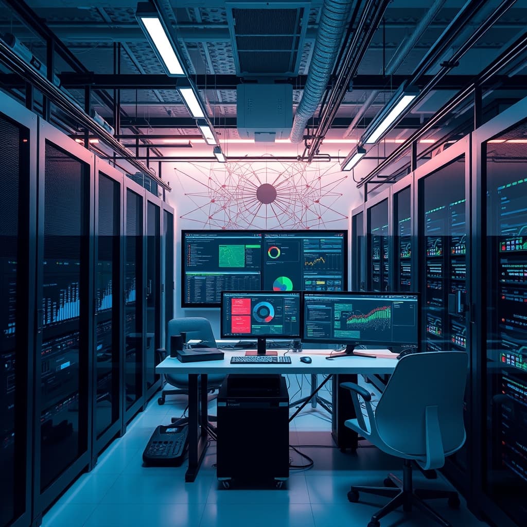 Imagem editorial gerada para o artigo: Transições Duráveis em Pipelines Multi-Agentes: Avanços em Inteligência Artificial